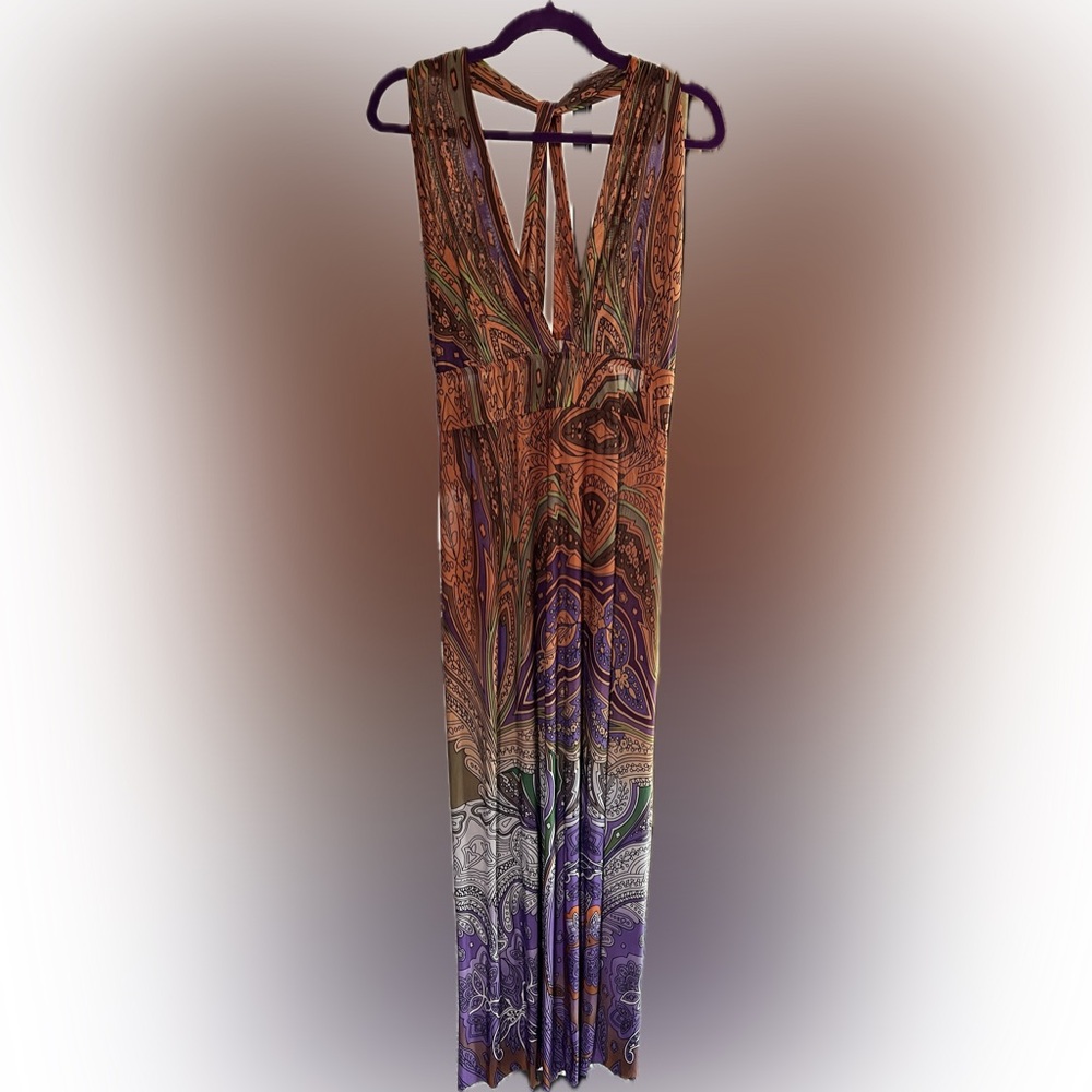 Beautiful Muli-colored Maxi Dress